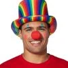 Spirit Halloween Rainbow Top Hat 1 Spirit Halloween Rainbow Top Hat -MELONHALLOW Sales 01428069 a