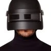 Spirit Halloween Black Helmet With Eye Shield 1 Spirit Halloween Black Helmet With Eye Shield -MELONHALLOW Sales 01428093 a