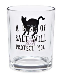 Spirit Halloween Ring of Salt Binx Glass 11 oz. - Hocus Pocus