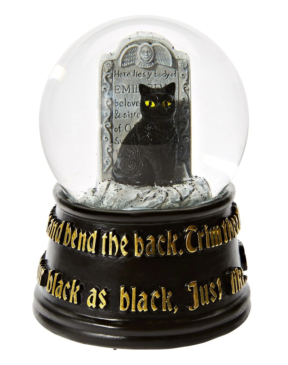 Spirit Halloween Binx Water Globe - Hocus Pocus 3 Spirit Halloween Binx Water Globe - Hocus Pocus