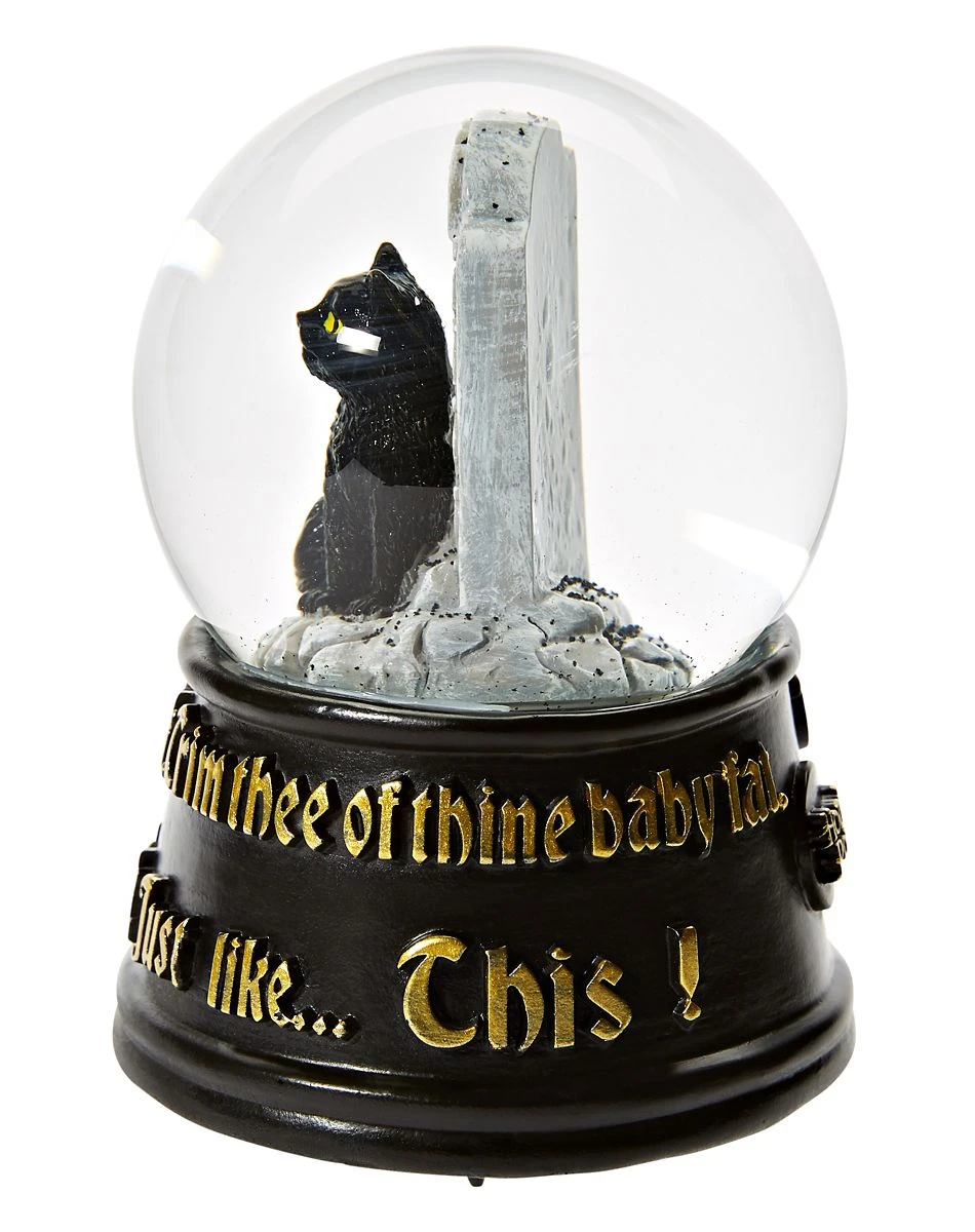 Spirit Halloween Binx Water Globe - Hocus Pocus 7 Spirit Halloween Binx Water Globe - Hocus Pocus - Image 5