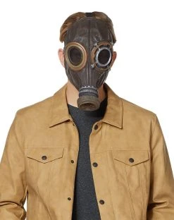 Spirit Halloween Brown Gas Mask