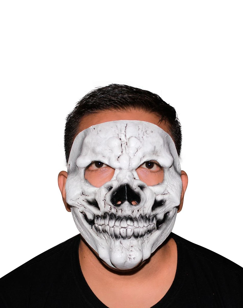 Spirit Halloween Skeleton Half Mask 3 Spirit Halloween Skeleton Half Mask