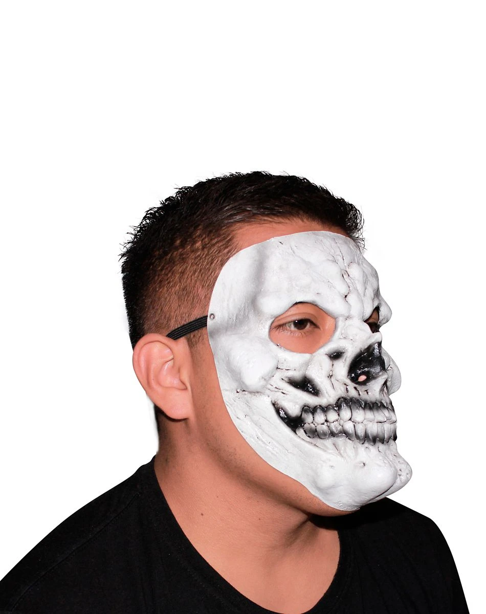 Spirit Halloween Skeleton Half Mask 4 Spirit Halloween Skeleton Half Mask - Image 2