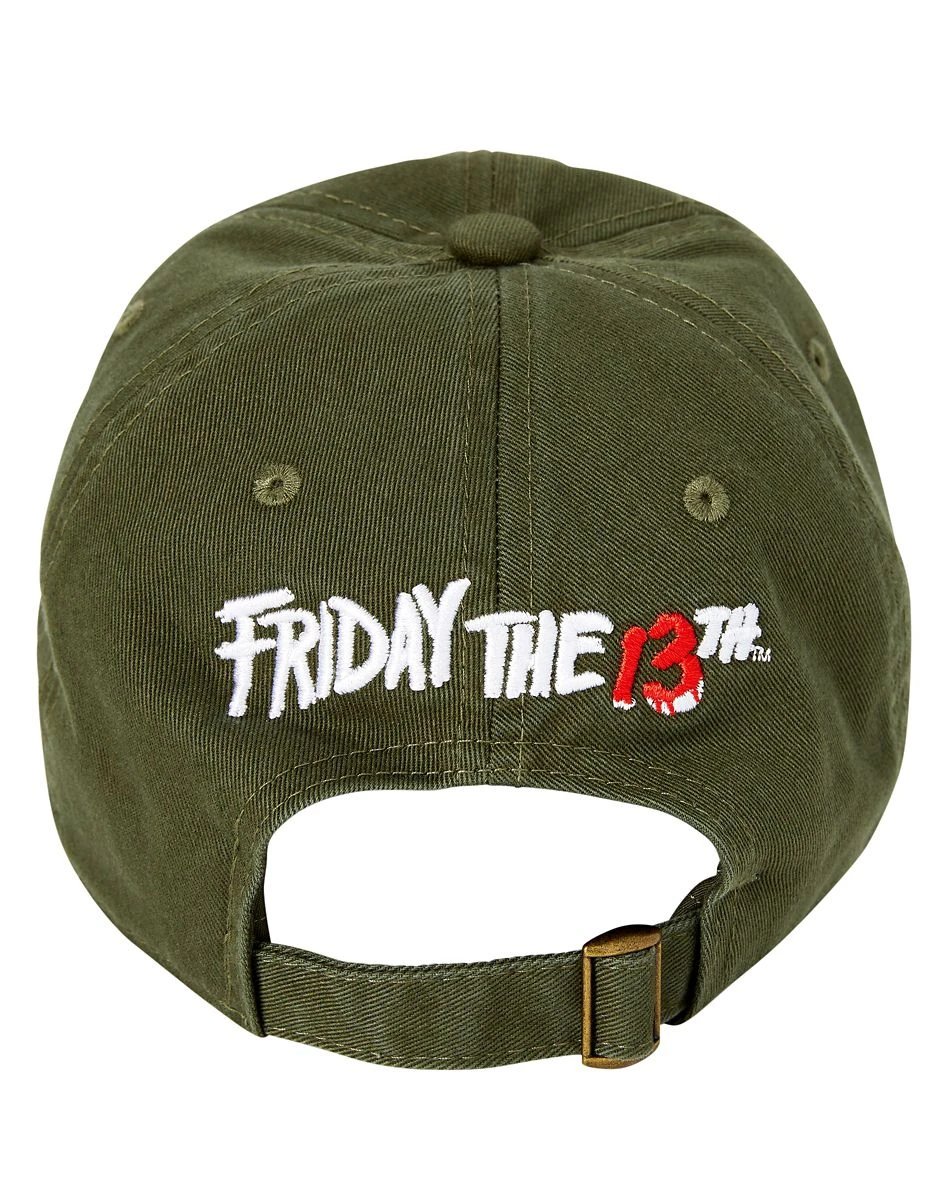 Spirit Halloween Camp Crystal Lake Dad Hat - Friday the 13th 5 Spirit Halloween Camp Crystal Lake Dad Hat - Friday the 13th - Image 3