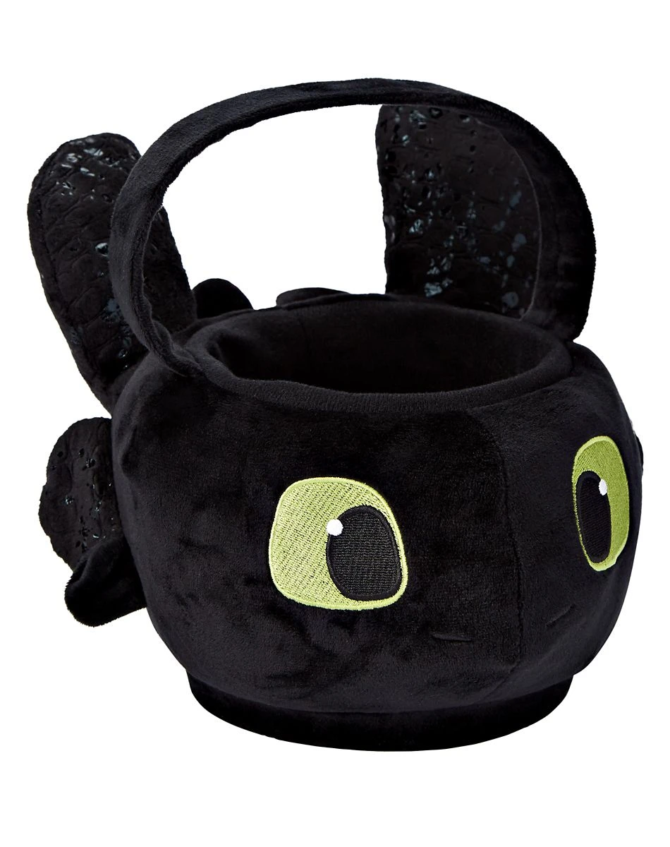 Spirit Halloween Kids Toothless Plush Treat Bag - How to Train Your Dragon 3 Spirit Halloween Kids Toothless Plush Treat Bag - How to Train Your Dragon