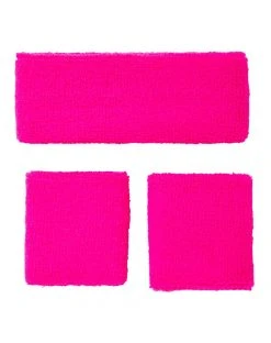 Spirit Halloween '80s Sweatband Set