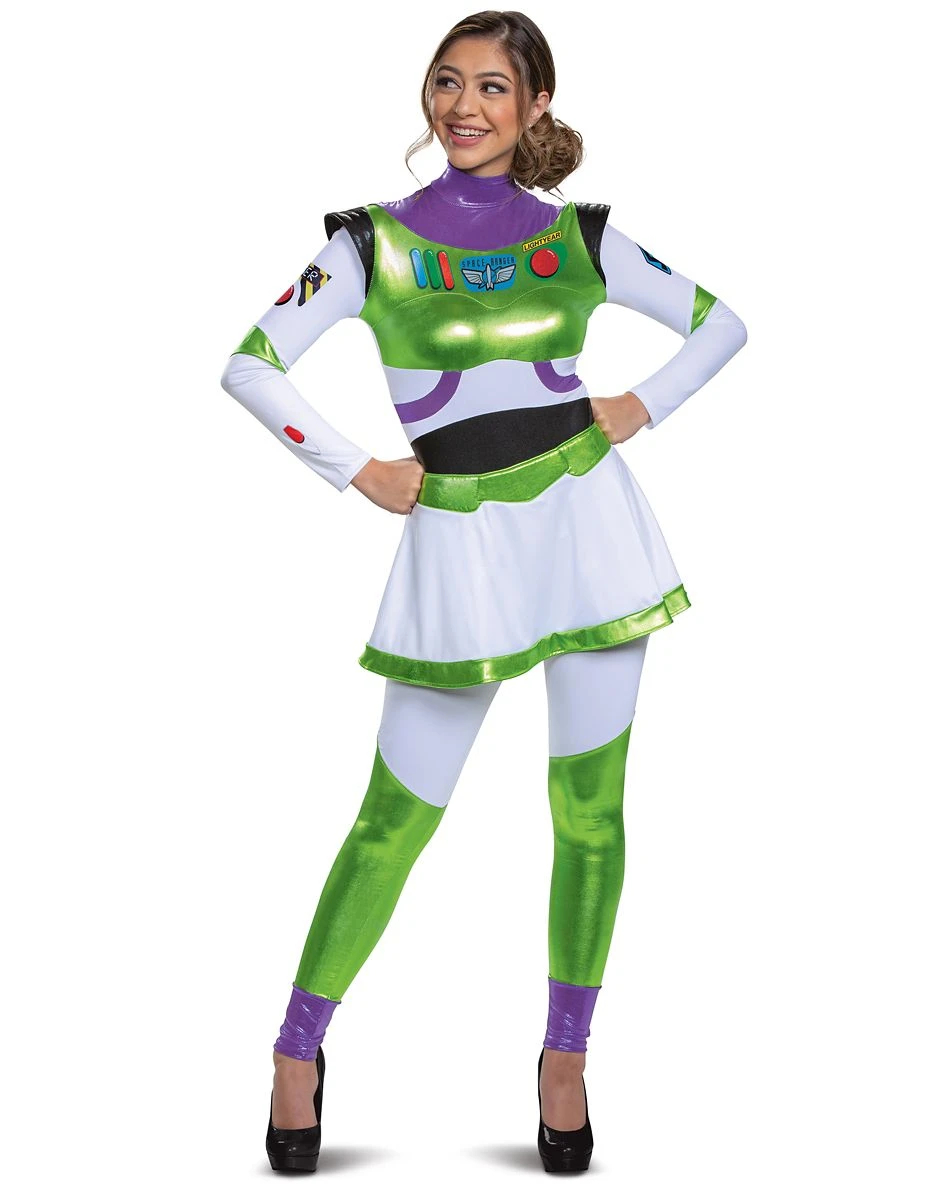 Spirit Halloween Adult Buzz Lightyear Jumpsuit Costume - Toy Story 4 3 Spirit Halloween Adult Buzz Lightyear Jumpsuit Costume - Toy Story 4