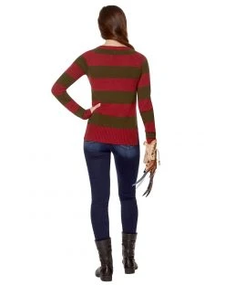 Spirit Halloween Freddy Krueger Sweater - A Nightmare on Elm Street -MELONHALLOW Sales 01442821 b