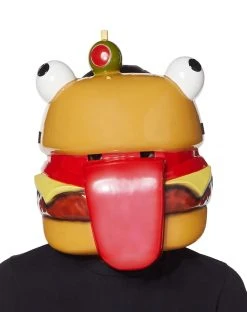Spirit Halloween Youth Beef Boss Half Mask - Fortnite