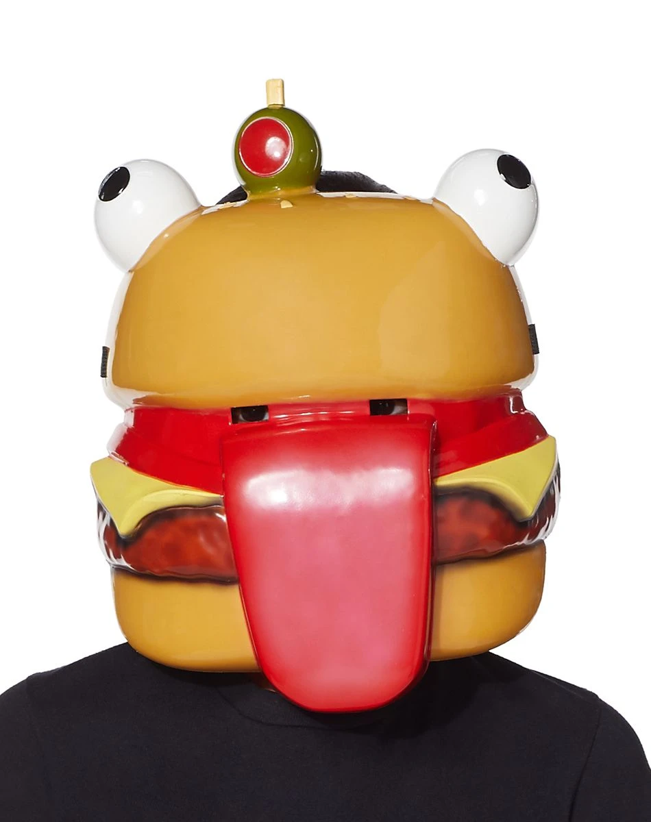 Spirit Halloween Youth Beef Boss Half Mask - Fortnite 3 Spirit Halloween Youth Beef Boss Half Mask - Fortnite