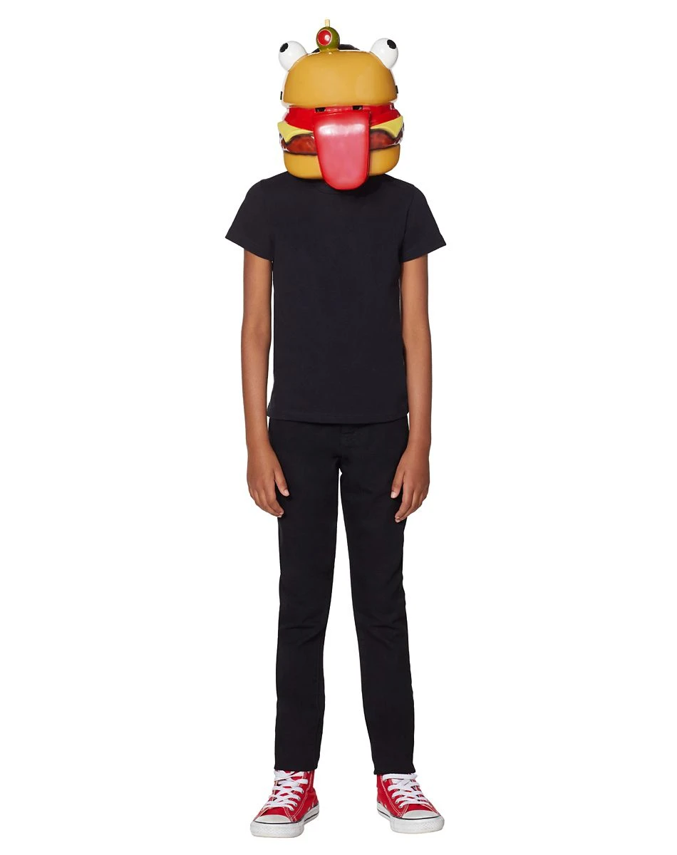 Spirit Halloween Youth Beef Boss Half Mask - Fortnite 4 Spirit Halloween Youth Beef Boss Half Mask - Fortnite - Image 2