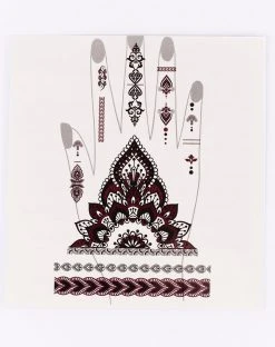 Spirit Halloween Gyspy Hand Temporary Tattoos -MELONHALLOW Sales 01443787 c