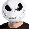 Spirit Halloween Jack Skellington Half Mask Deluxe - The Nightmare Before Christmas 1 Spirit Halloween Jack Skellington Half Mask Deluxe - The Nightmare Before Christmas -MELONHALLOW Sales 01445931 a