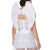 Spirit Halloween White Iridescent Angel Wings -MELONHALLOW Sales 01447812 a