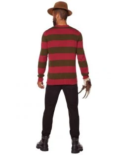 Spirit Halloween Freddy Krueger Sweater - A Nightmare on Elm Street -MELONHALLOW Sales 01448679 b