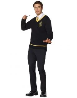 Spirit Halloween Hufflepuff Sweater - Harry Potter 8 Spirit Halloween Hufflepuff Sweater - Harry Potter -MELONHALLOW Sales 01450477 c