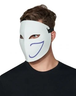 Spirit Halloween Vega Half Mask - Street Fighter -MELONHALLOW Sales 01450626 b