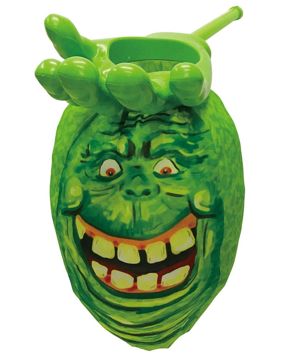 Spirit Halloween Slimer Loot Scoop Treat Bag - Ghostbusters 3 Spirit Halloween Slimer Loot Scoop Treat Bag - Ghostbusters