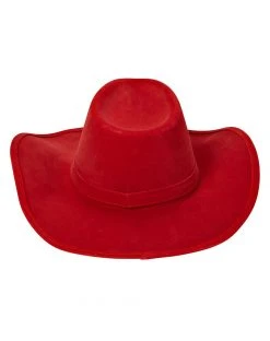 Spirit Halloween Red Western Cowboy Hat 7 Spirit Halloween Red Western Cowboy Hat -MELONHALLOW Sales 01452903 c