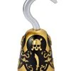 Spirit Halloween Gold Skull Pirate Hook -MELONHALLOW Sales 01453059 a