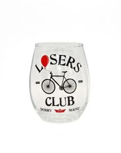 Spirit Halloween Losers Club Stemless Wine Glass 20 oz. - It