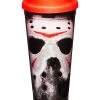 Spirit Halloween Jason Voorhees Travel Mug 24 oz. - Friday the 13th 1 Spirit Halloween Jason Voorhees Travel Mug 24 oz. - Friday the 13th -MELONHALLOW Sales 01455674 a
