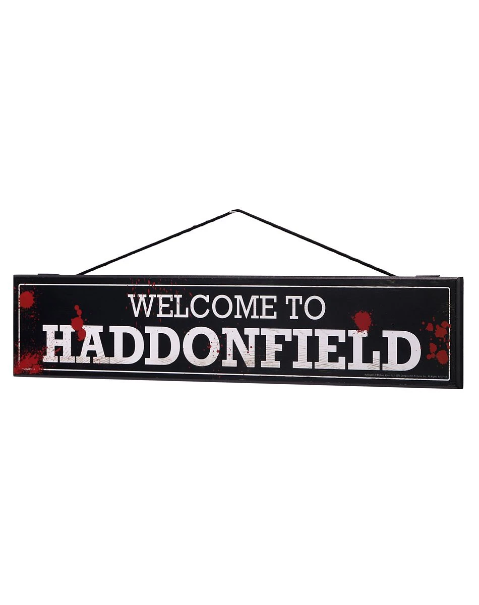 Spirit Halloween Welcome to Haddonfield Sign - Halloween 5 Spirit Halloween Welcome to Haddonfield Sign - Halloween - Image 3