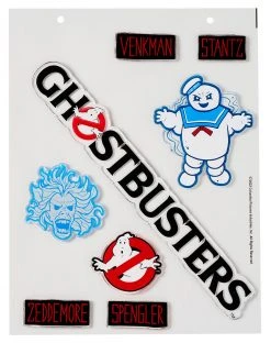 Spirit Halloween Ghostbusters Gel Clings -MELONHALLOW Sales 01456458 c