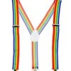 Spirit Halloween Rainbow Suspenders -MELONHALLOW Sales 01456615 a