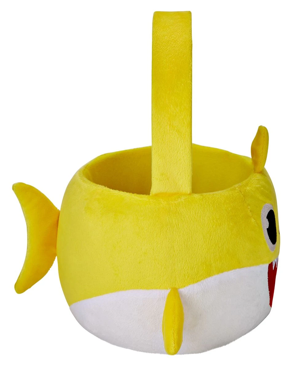 Spirit Halloween Plush Candy Bucket - Baby Shark 4 Spirit Halloween Plush Candy Bucket - Baby Shark - Image 2