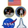 Spirit Halloween NASA Patch Set