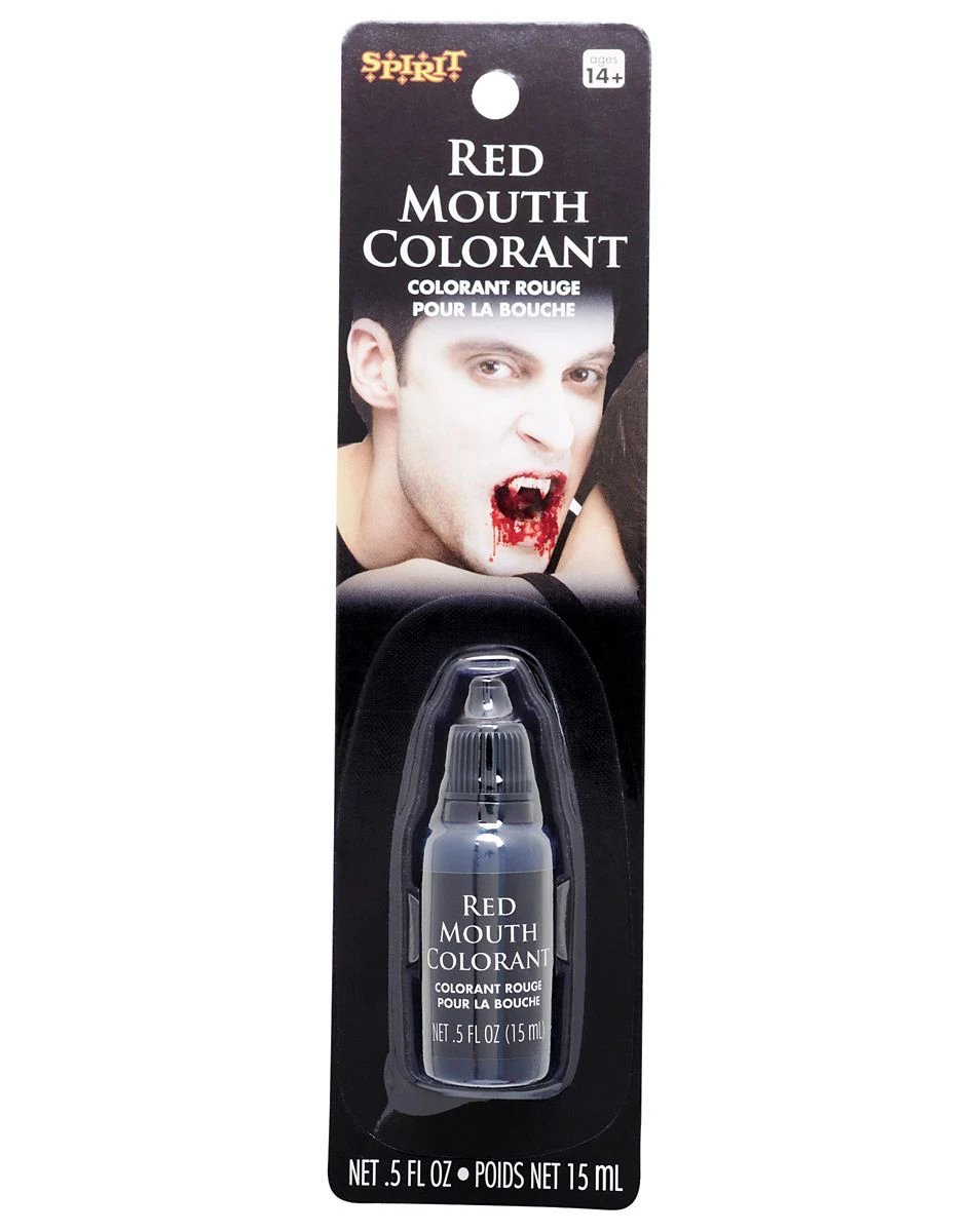 Spirit Halloween Red Blood Mouth Colorant 3 Spirit Halloween Red Blood Mouth Colorant