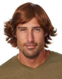 Spirit Halloween Brunette Shag Wig