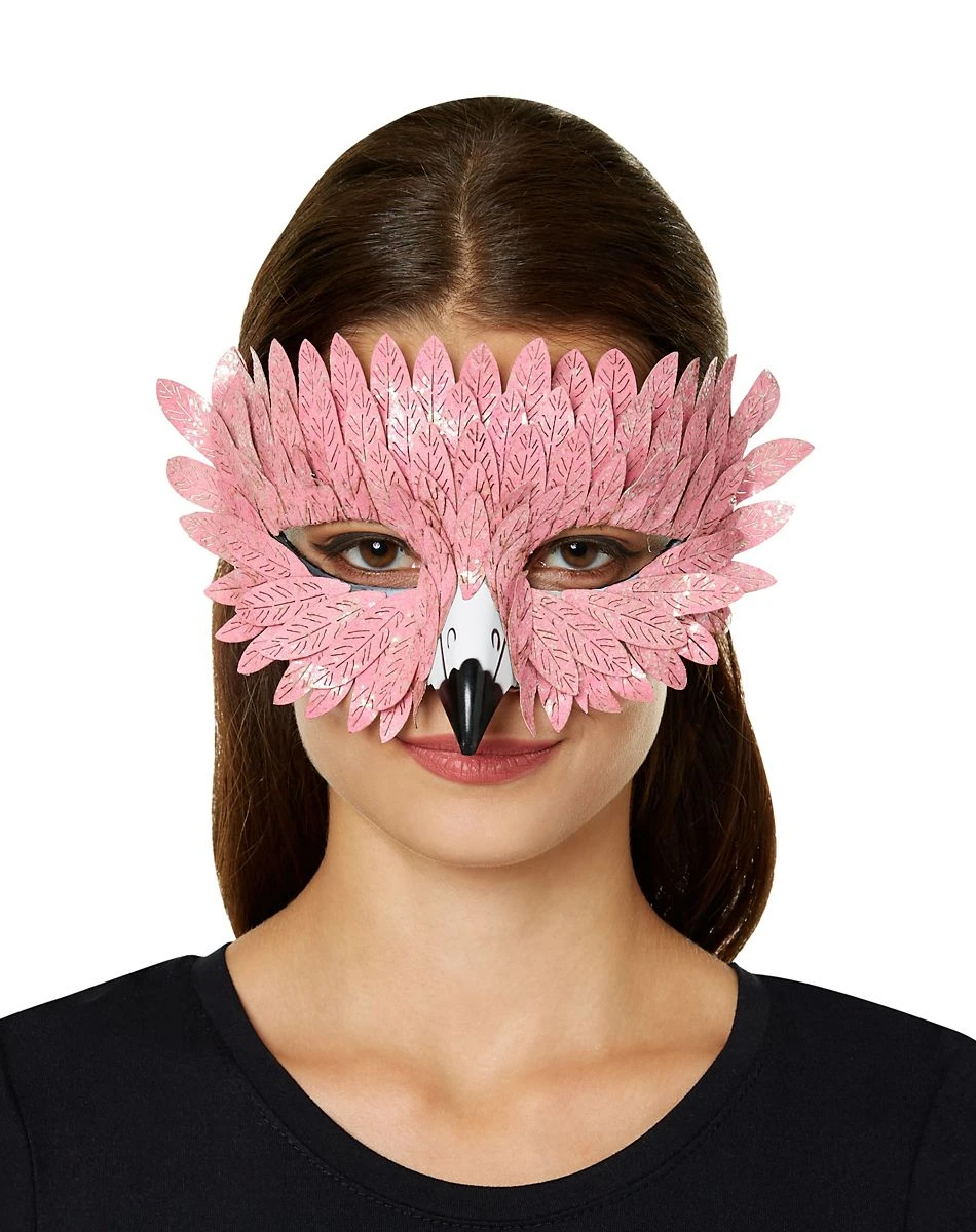 Spirit Halloween Flamingo Mask 3 Spirit Halloween Flamingo Mask