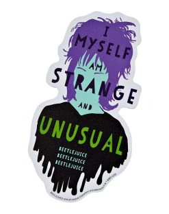 Spirit Halloween Strange and Unusual Magnet - Beetlejuice