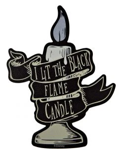 Spirit Halloween Black Flame Candle Magnet - Hocus Pocus