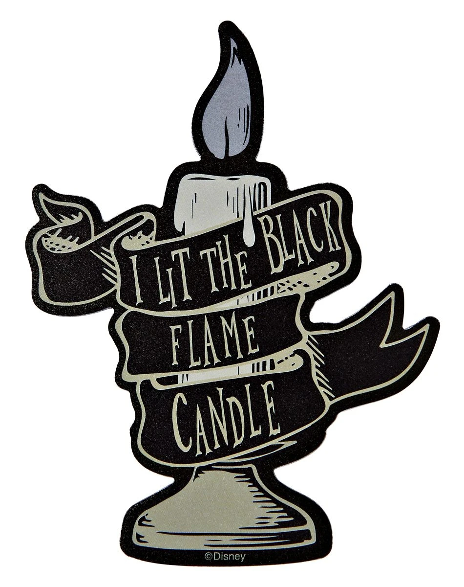 Spirit Halloween Black Flame Candle Magnet - Hocus Pocus 3 Spirit Halloween Black Flame Candle Magnet - Hocus Pocus