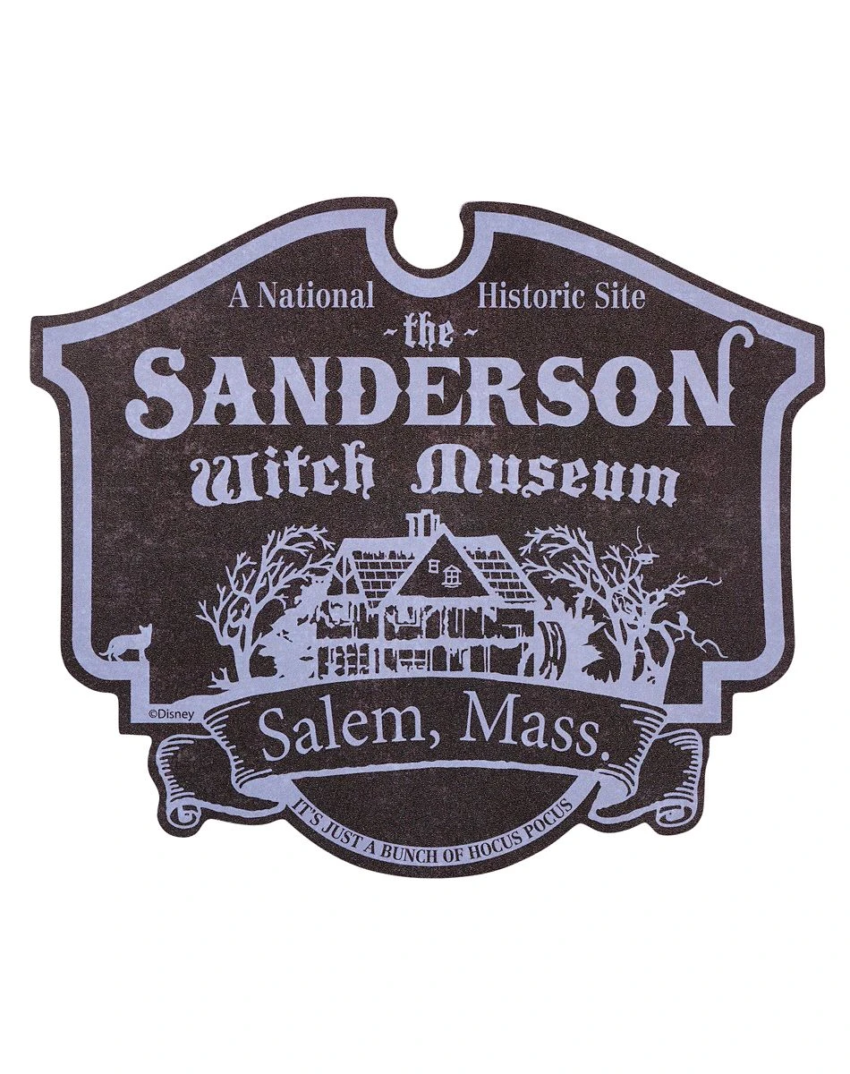 Spirit Halloween Sanderson Museum Magnet - Hocus Pocus 3 Spirit Halloween Sanderson Museum Magnet - Hocus Pocus