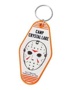 Spirit Halloween Camp Crystal Lake Jason Keychain - Friday the 13th