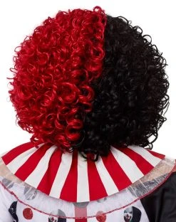 Spirit Halloween Red and Black Curly Wig 5 Spirit Halloween Red and Black Curly Wig -MELONHALLOW Sales 01467588 b
