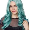 Spirit Halloween Pastel Blue Curly Wig 2 Spirit Halloween Pastel Blue Curly Wig -MELONHALLOW Sales 01467604 a