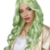 Spirit Halloween Green Pastel Curly Wig -MELONHALLOW Sales 01467612 a