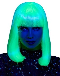 Spirit Halloween Glow In The Dark Wig