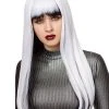 Spirit Halloween Black and White Wig 2 Spirit Halloween Black and White Wig -MELONHALLOW Sales 01467729 a