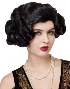 Spirit Halloween '20s Black Flapper Wig