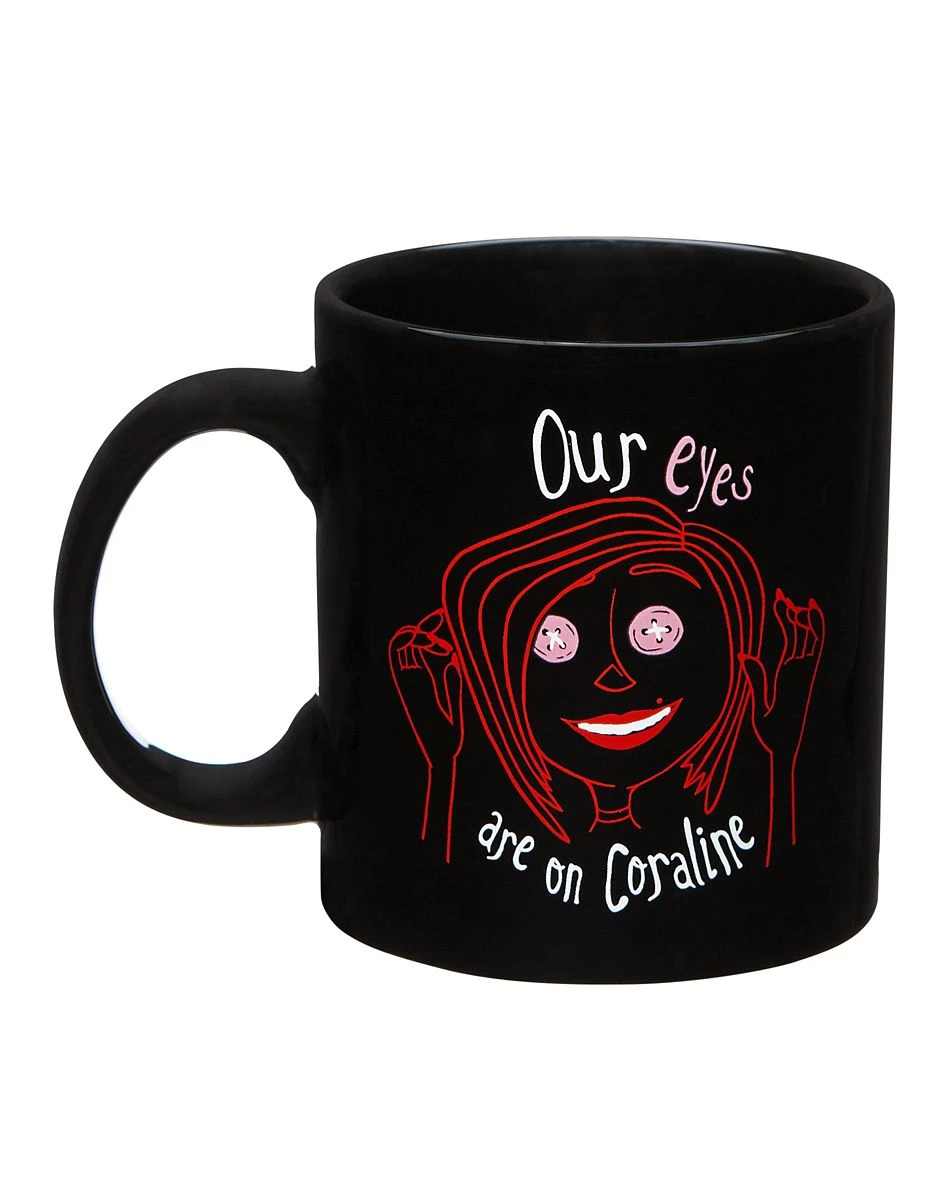 Spirit Halloween Coraline Halloween Mug 20 oz. - Laika 4 Spirit Halloween Coraline Halloween Mug 20 oz. - Laika - Image 2