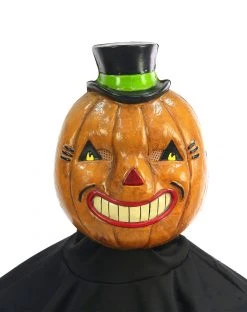 Spirit Halloween Vintage Pumpkin Half Mask 8 Spirit Halloween Vintage Pumpkin Half Mask -MELONHALLOW Sales 01471630 c