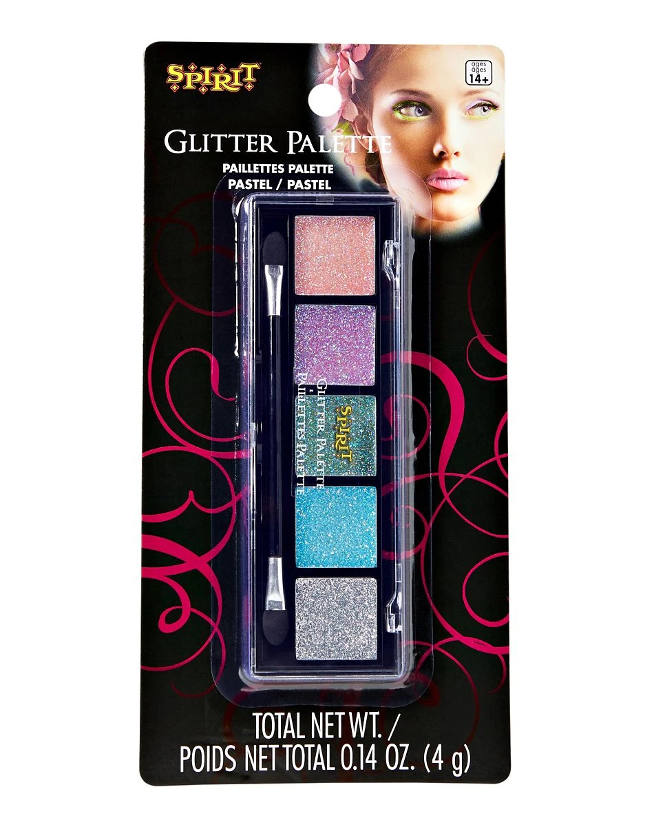 Spirit Halloween Pastel Glitter Palette - 5 Count 5 Spirit Halloween Pastel Glitter Palette - 5 Count - Image 3