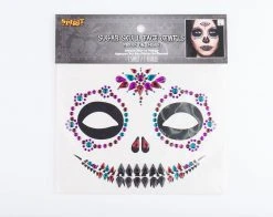 Spirit Halloween Sugar Skull Face Decal 9 Spirit Halloween Sugar Skull Face Decal -MELONHALLOW Sales 01474741 d
